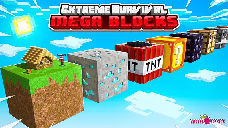Extreme Survival Mega Blocks In Minecraft Marketplace Minecraft