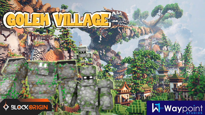 Golem Village Key Art