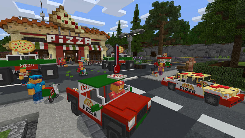 Pizza Delivery Simulator In Minecraft Marketplace Minecraft