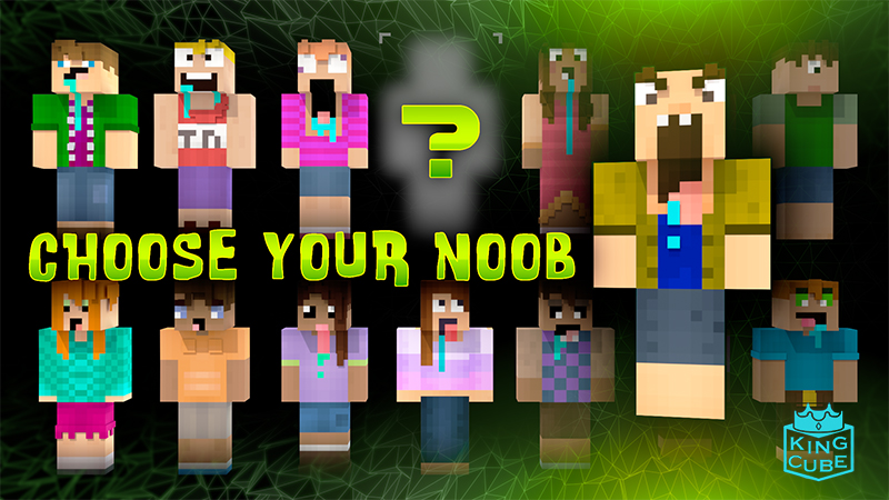 Choose Your Noob on the Minecraft Marketplace by King Cube Choose Your Noob on the Minecraft Marketplace by King Cube