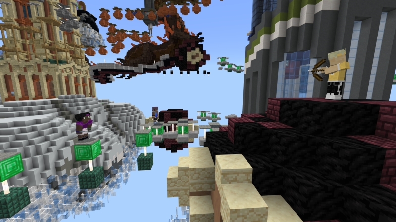 Skycity: PvP Parkour Race Screenshot #2