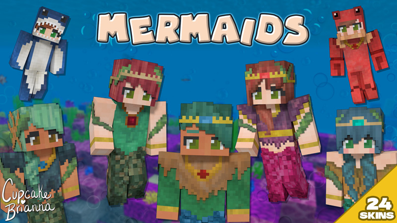 Mermaids Hd Skin Pack In Minecraft Marketplace Minecraft