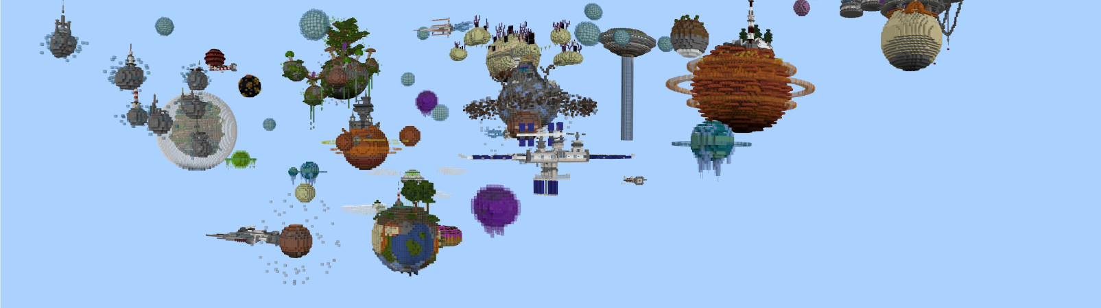 Astro Skyblock Panorama