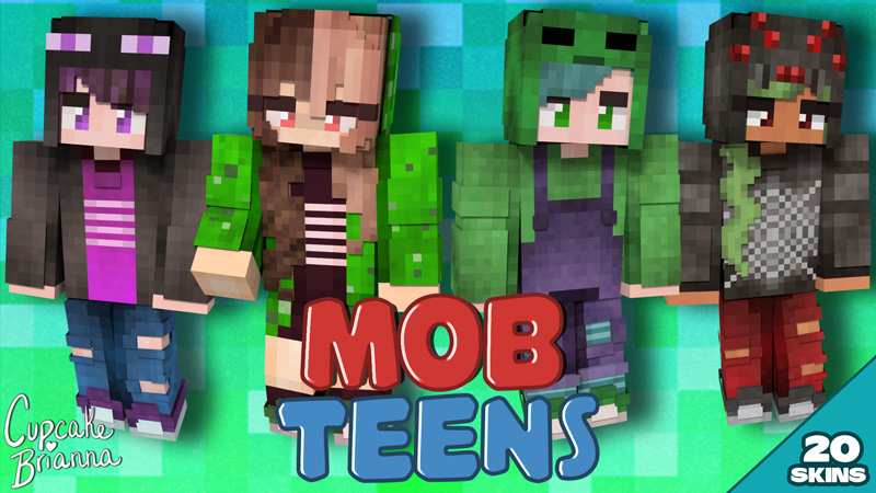 Mob Teens HD Skin Pack Key Art
