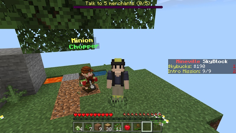 Minion Chopper - Skyblock Screenshot #1