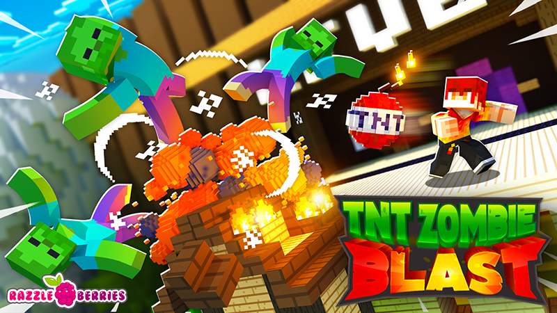 TNT Zombie Blast Key Art