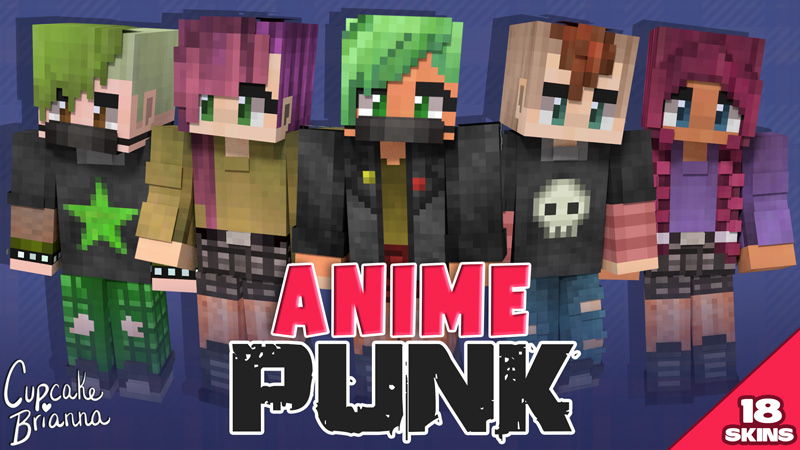 Anime Punk Hd Skin Pack By Cupcakebrianna Minecraft Marketplace