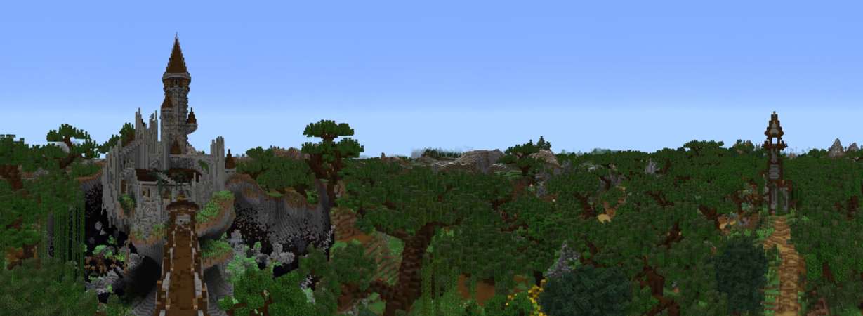 Forbidden Castle Panorama