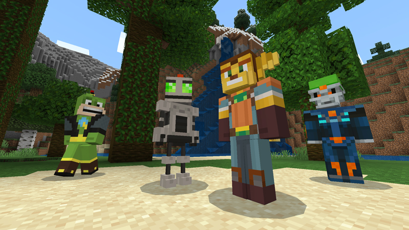 Co-Optimus - News - New Images of Minecraft's Skin Pack 2 DLC Released,  Minecraft Co-Op Night Event Announced