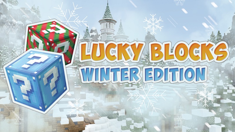 Lucky Blocks Winter Edition Key Art