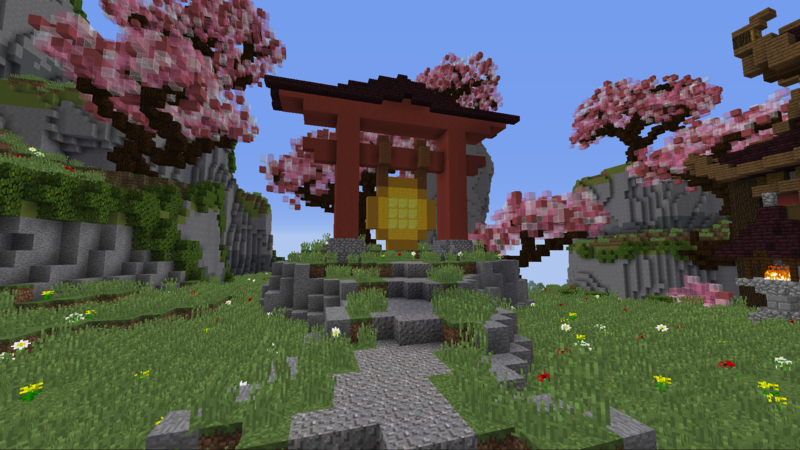 Sakura Temple by Razzleberries