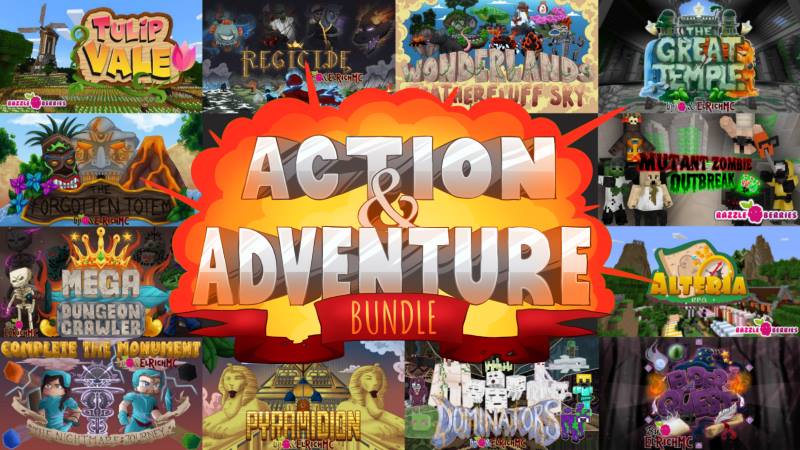 Action & Adventure Bundle Key Art