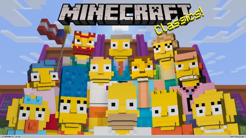 The Simpsons Skin Pack Key Art