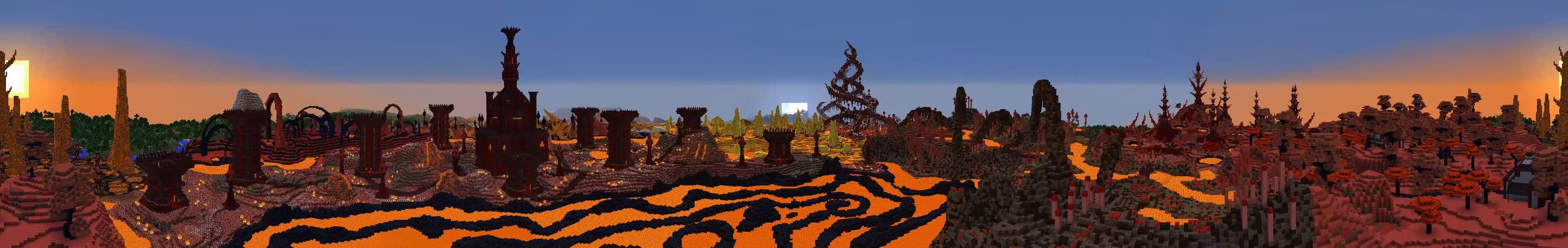 Nether Biomes Panorama