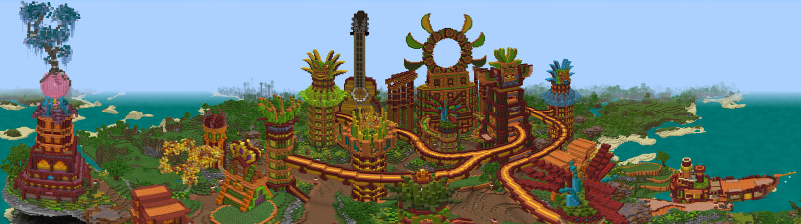 Tiki Paradise Panorama