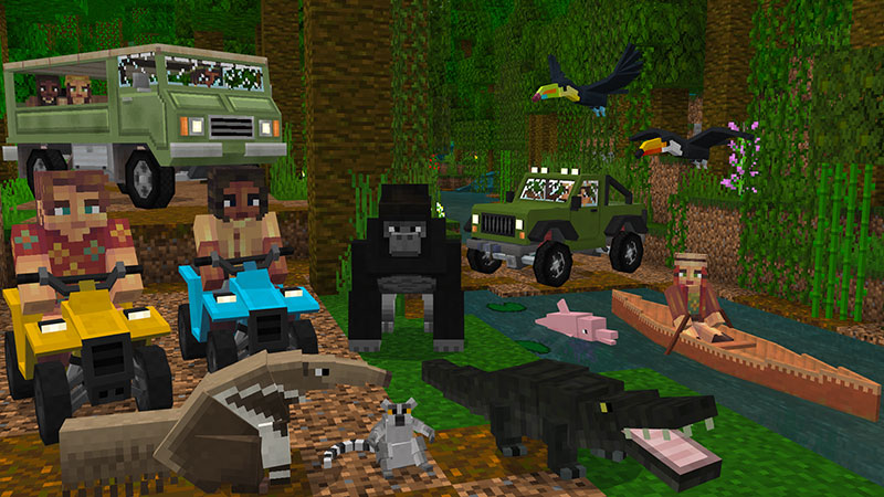 Jungle Zoo In Minecraft Marketplace Minecraft