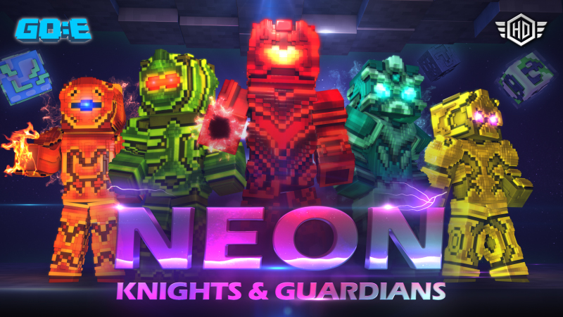 Neon Knights & Guardians HD Key Art