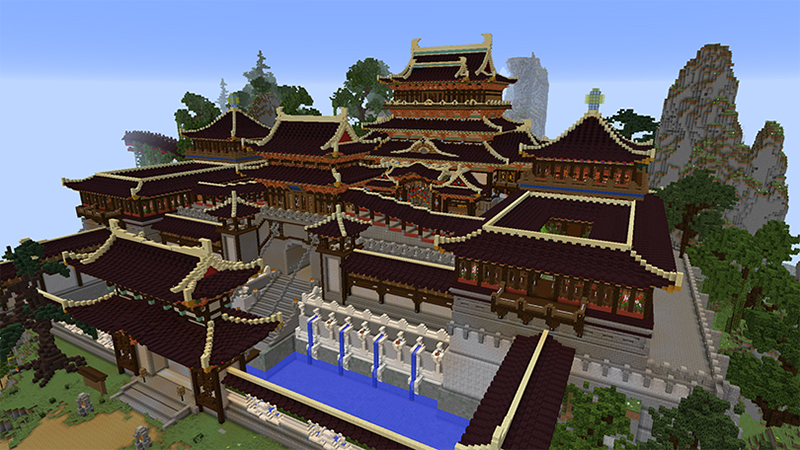 Chinese Fortress Minecraft Map