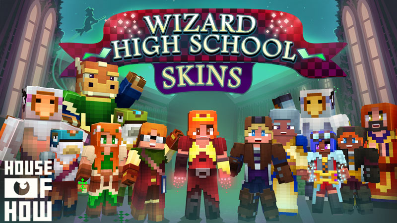 Wizard High School - Skins Key Art