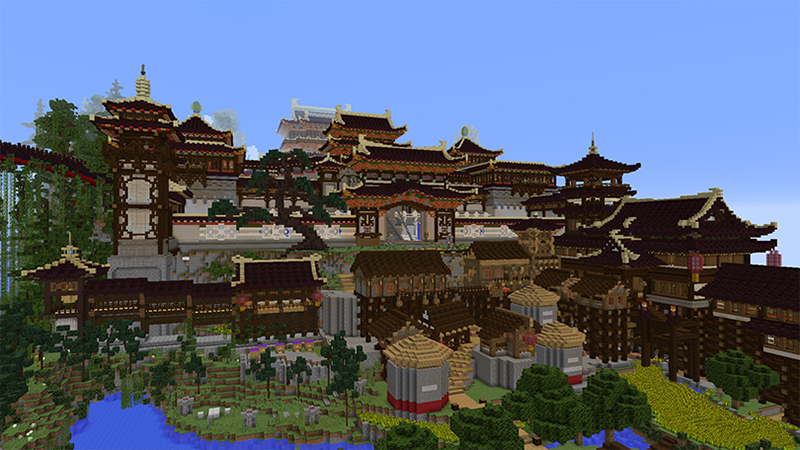 Chinese Fortress Minecraft Map