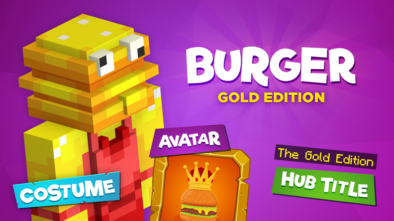 Burger: Gold Edition Costume Key Art