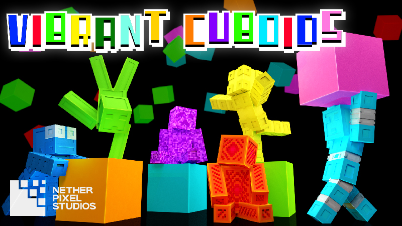 Vibrant Cuboids Key Art