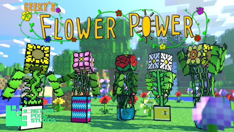 Geeky's Flower Power Key Art