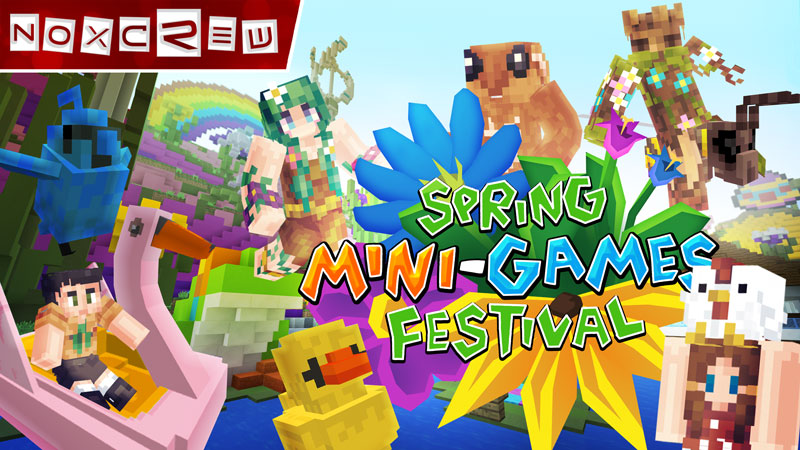 Spring Mini-Games Festival Key Art