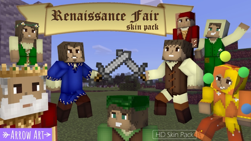 Renaissance Fair Skin Pack Key Art