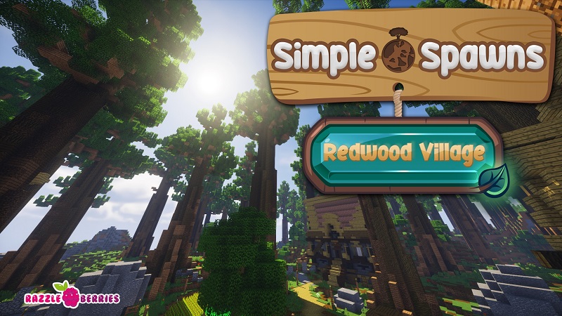 Simple Spawns: Redwood Village Key Art