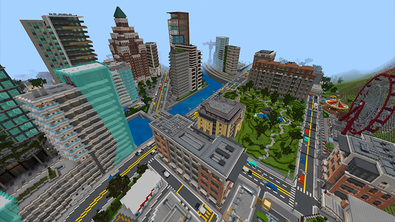 City Mash Up In Minecraft Marketplace Minecraft