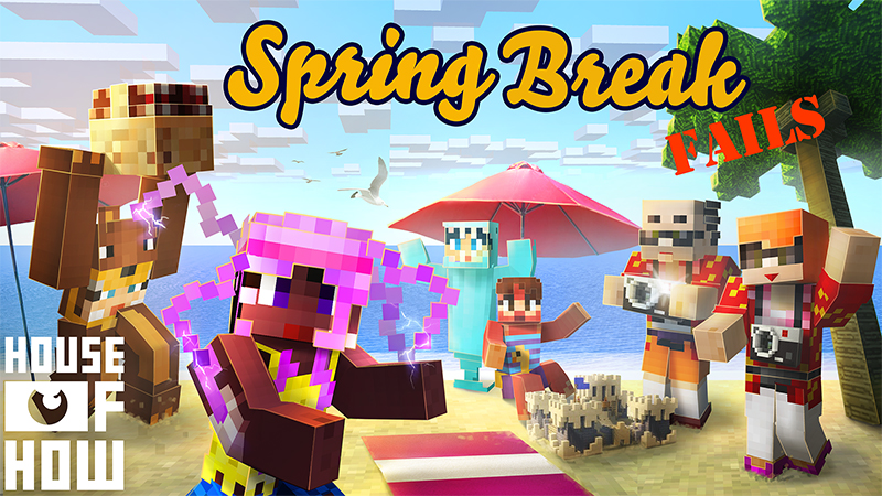 Spring Break Fails Key Art