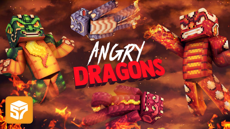 Angry Dragons Key Art