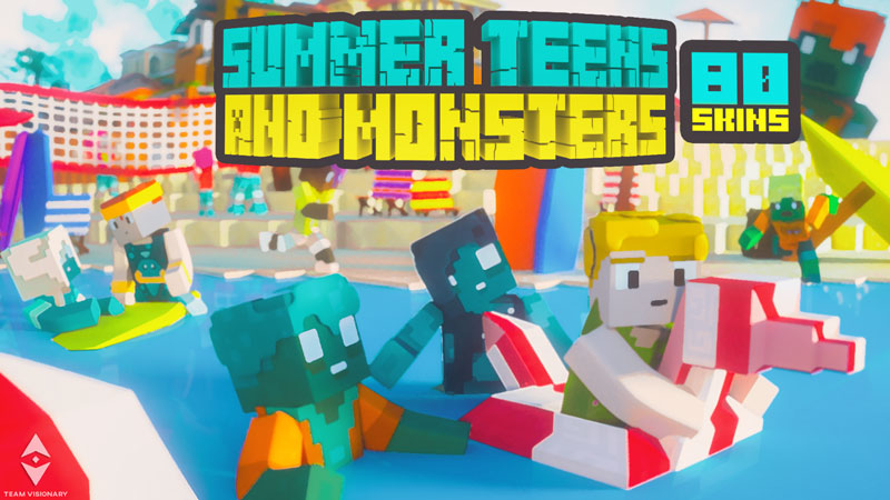 Summer Teens & Monsters Key Art