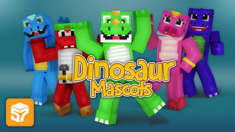 Dinosaur Mascots Key Art