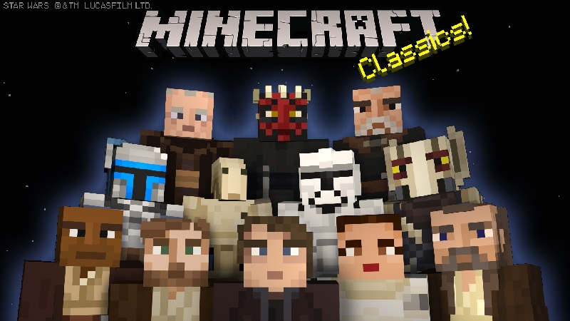 Minecraft Star Wars Skin Packs Bundle