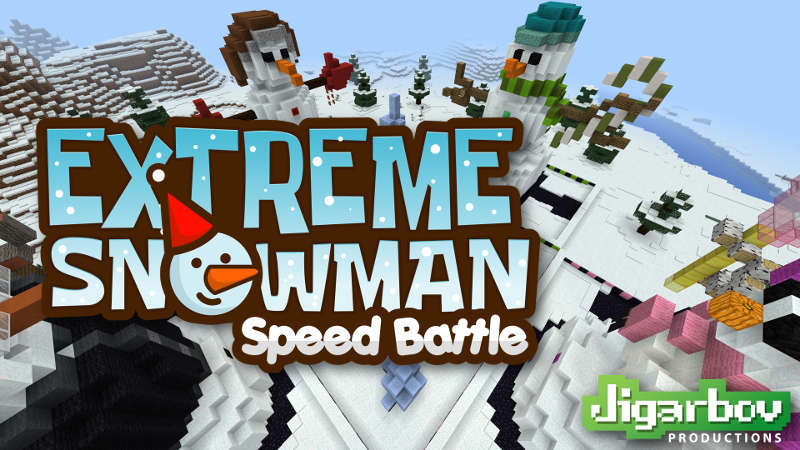 Extreme Snowman Speed Battle Key Art